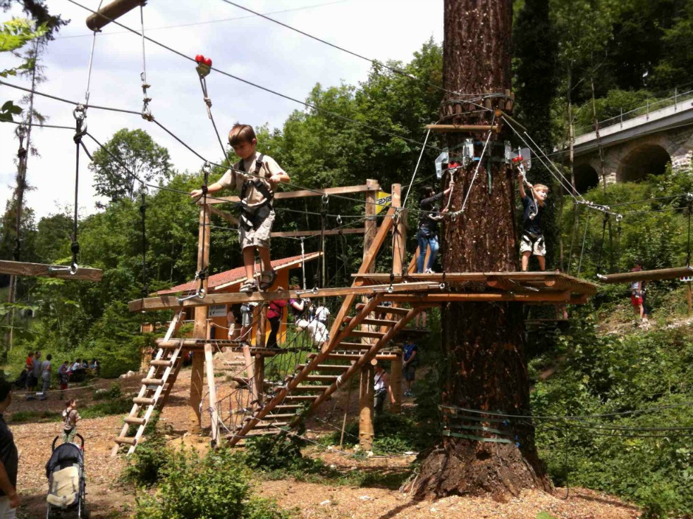 Testez les parcours aventure avec vos enfants !