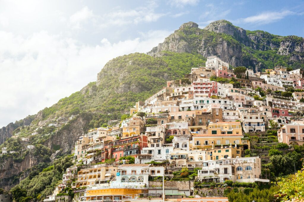 Sublime vue de Positano