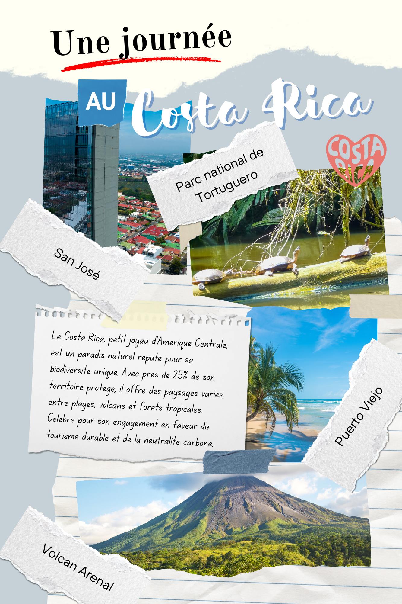 Une journée au Costa Rica